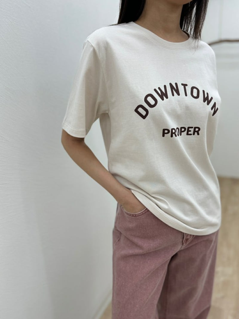 Most - Korean Women Fashion - #vintageinspired - Downtown Tee