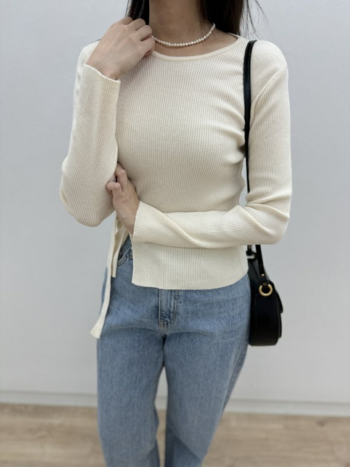 Most - Korean Women Fashion - #vintagekidsstyle - Lauren Knit Top - 11