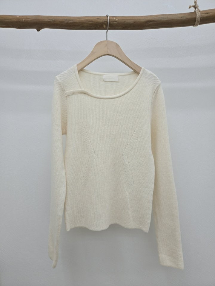 Most - Korean Women Fashion - #womensfashion - Cozy Rib Knit Top - 2