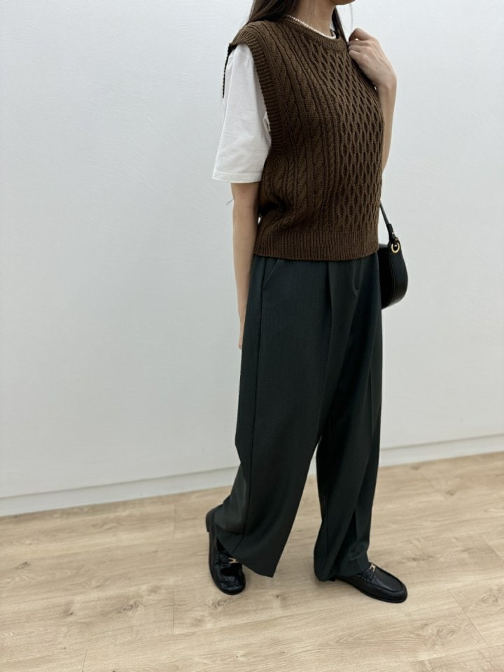 Most - Korean Women Fashion - #womensfashion - Loafer Vest - 9