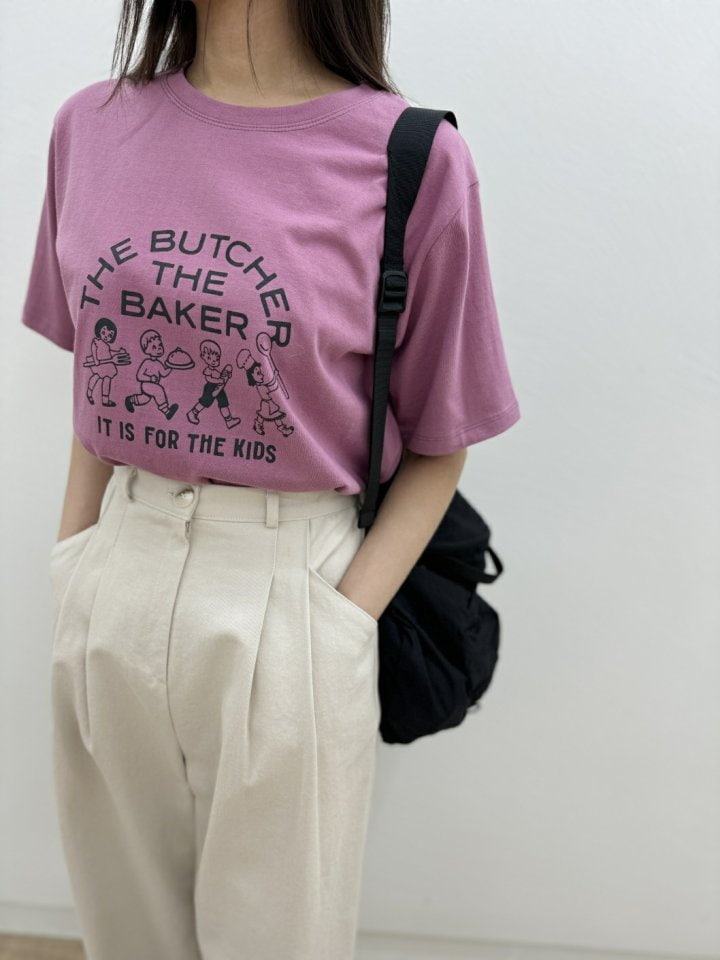 Most - Korean Women Fashion - #momslook - Bakery Tee - 4