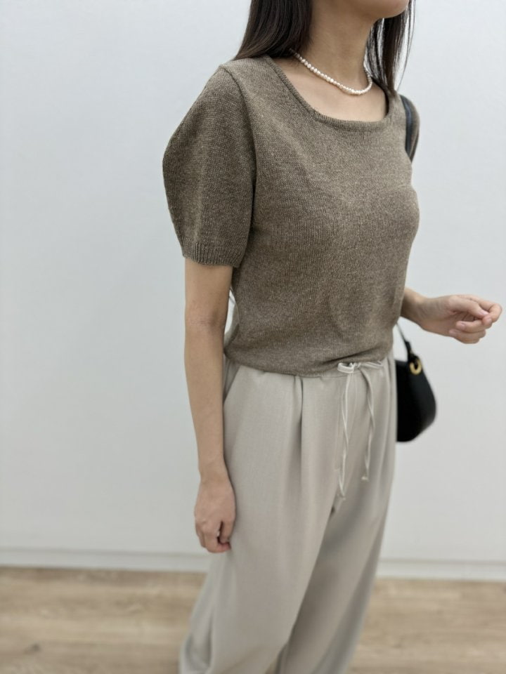 Most - Korean Women Fashion - #womensfashion - Cash Square Knit Top