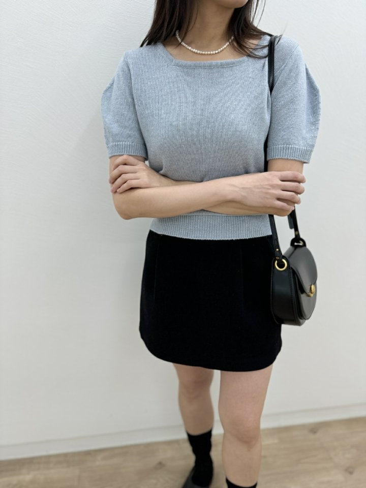 Most - Korean Women Fashion - #womensfashion - Cash Square Knit Top - 5