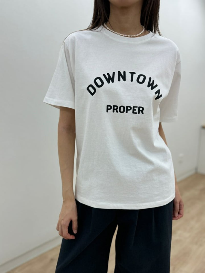 Most - Korean Women Fashion - #womensfashion - Downtown Tee - 10