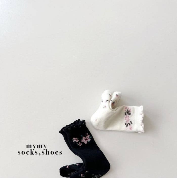 My Socks - Korean Children Fashion - #childofig - Flower Socks - 5