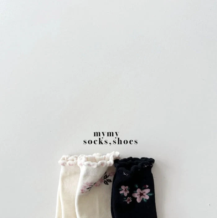 My Socks - Korean Children Fashion - #childofig - Flower Socks - 6