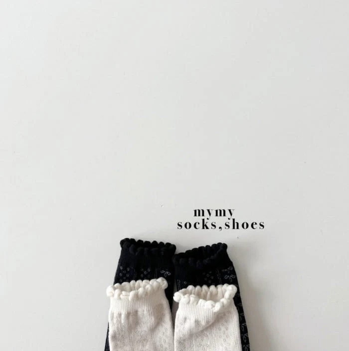 My Socks - Korean Children Fashion - #designkidswear - Black Bean Socks - 7