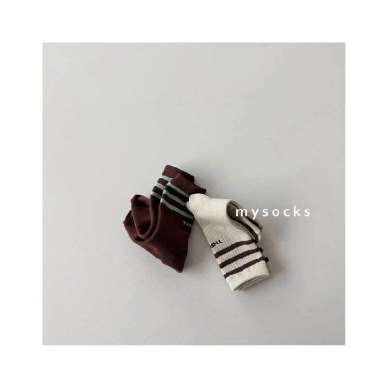 My Socks - Korean Children Fashion - #fashionkids - Tree Socks - 11