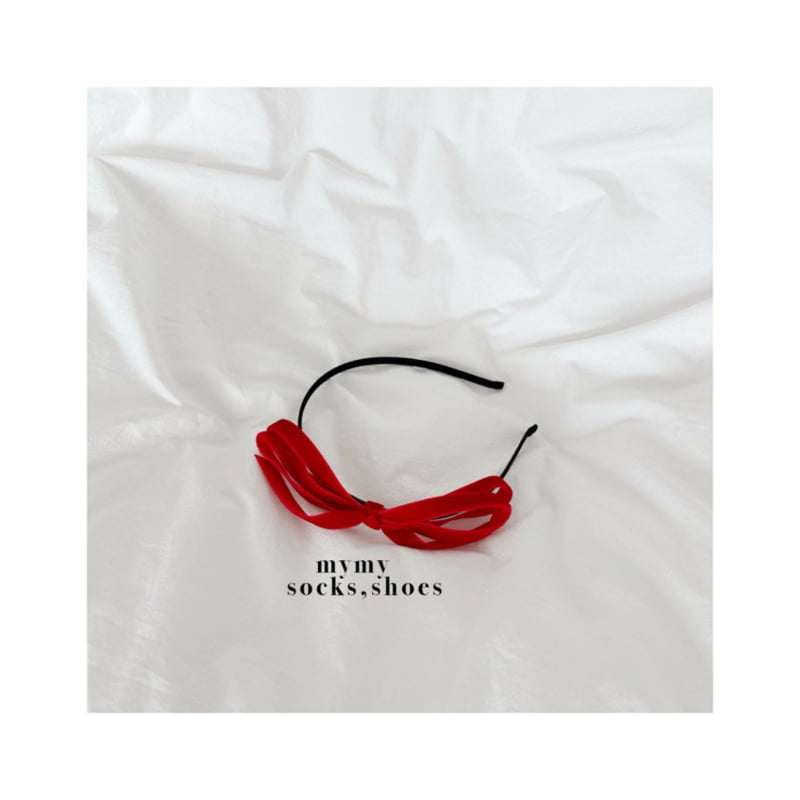 My Socks - Korean Children Fashion - #minifashionista - Red Mill Hairband - 2