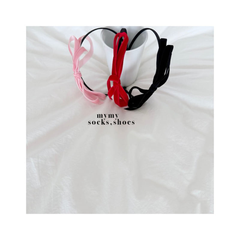 My Socks - Korean Children Fashion - #stylishchildhood - Red Mill Hairband - 6