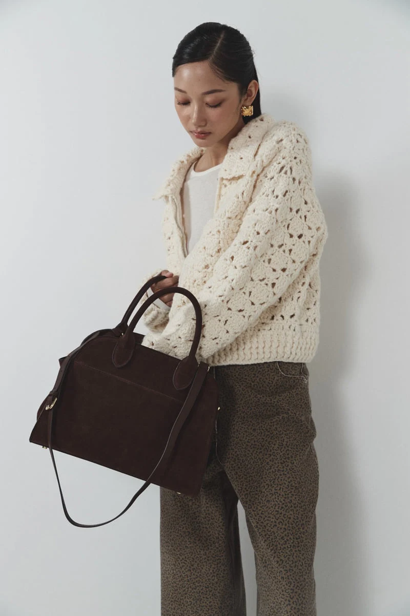 Neroli36 - Korean Women Fashion - #momslook - Suede Mago Bag - 6