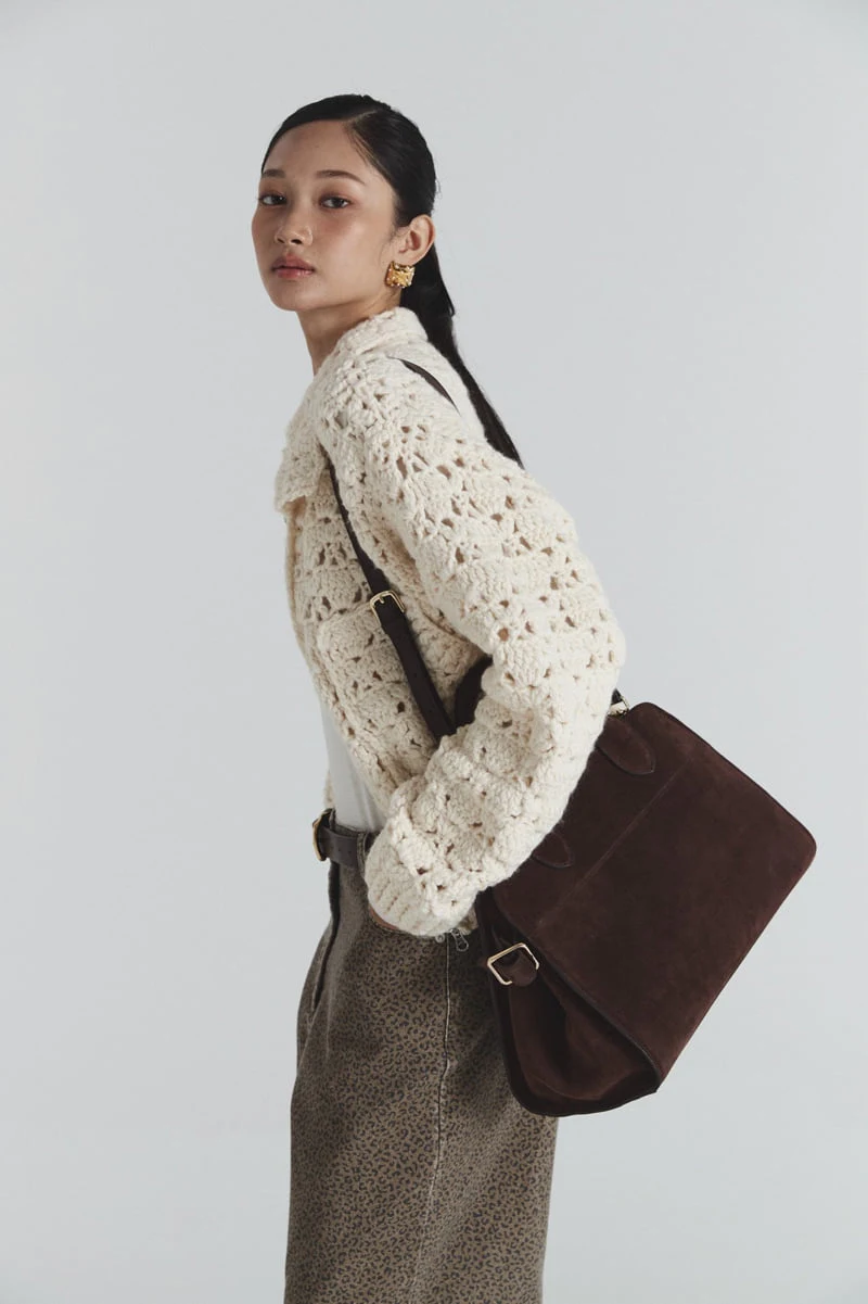 Neroli36 - Korean Women Fashion - #momslook - Suede Mago Bag - 8