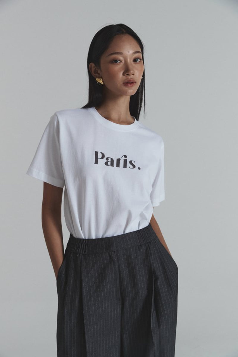 Neroli36 - Korean Women Fashion - #thelittlethings - Silket Paris Tee - 8