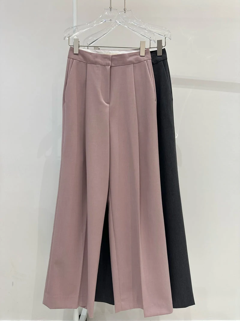 Neroli36 - Korean Women Fashion - #vintagekidsstyle - Lottie Pleats Pants - 11