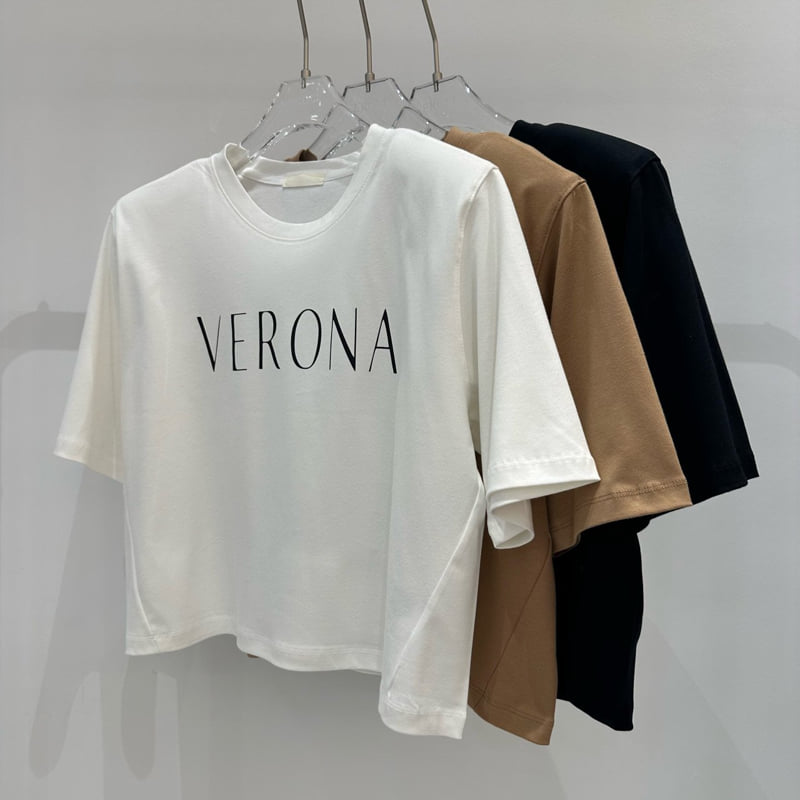 Neroli36 - Korean Women Fashion - #womensfashion - Silket Verona Tee - 6