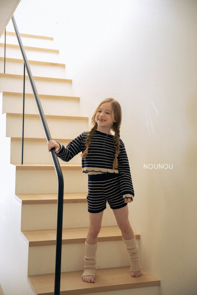 Nounou - Korean Children Fashion - #discoveringself - Stripe Set-up - 11