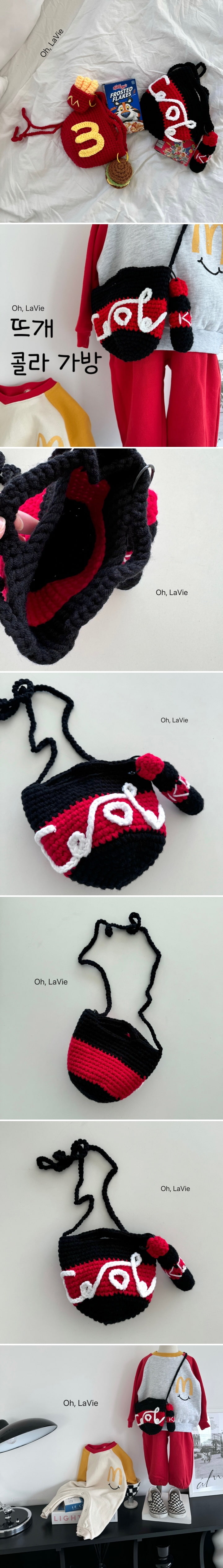 Oh lavie - Korean Children Fashion - #designkidswear - Knit Bag