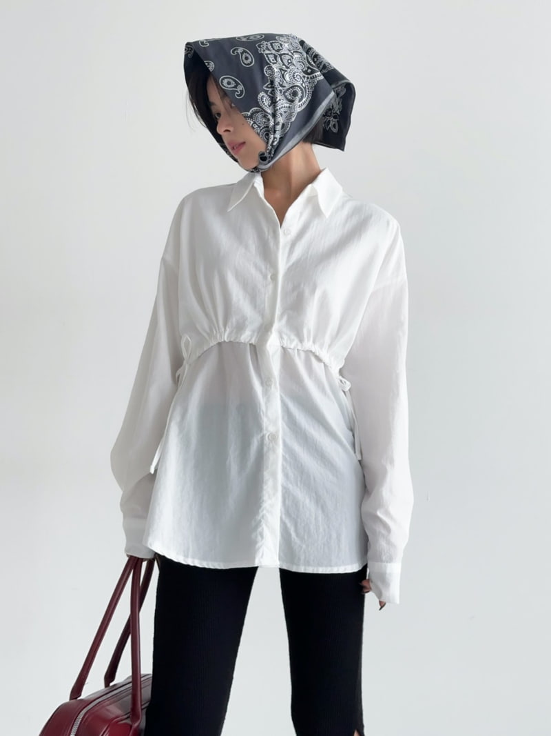 One the woman - Korean Women Fashion - #momslook - Jenny Outer Shirt - 3