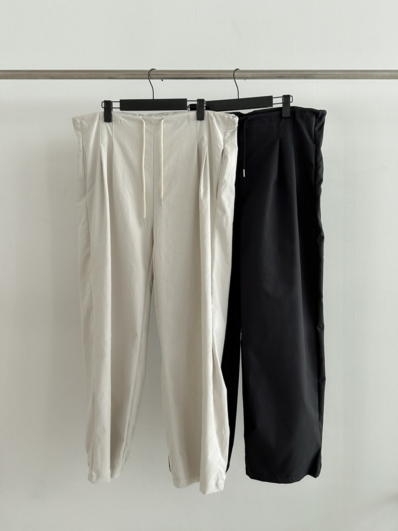 One the woman - Korean Women Fashion - #womensfashion - Solid Pintuck Pants - 6