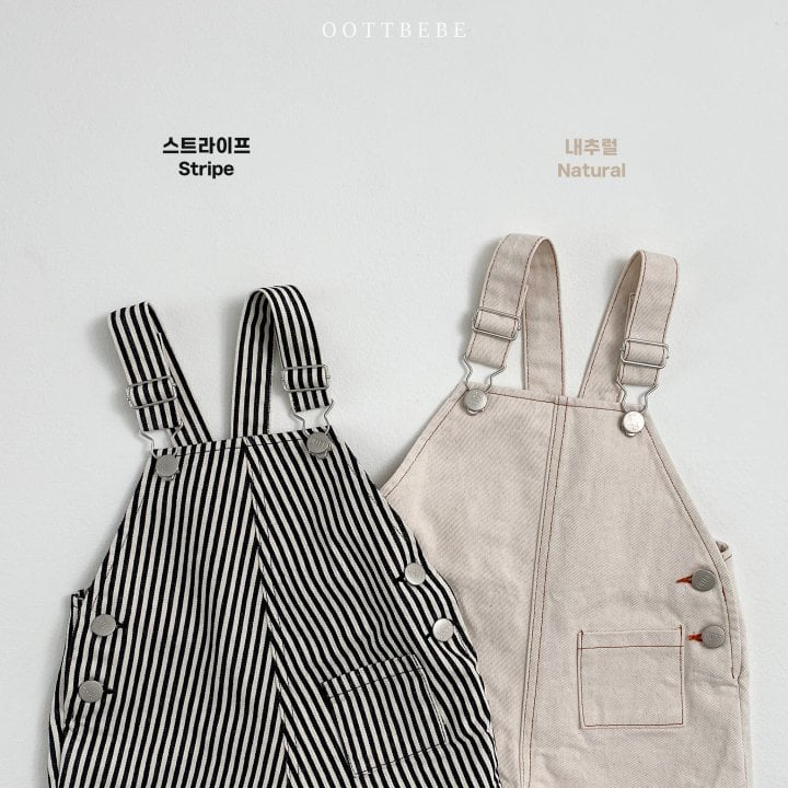 Oott Bebe - Korean Baby Fashion - #babyfashion - Love Overalls - 9