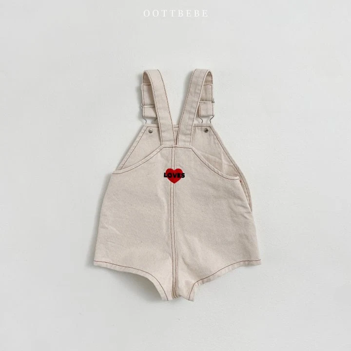 Oott Bebe - Korean Baby Fashion - #babygirlfashion - Love Overalls - 11