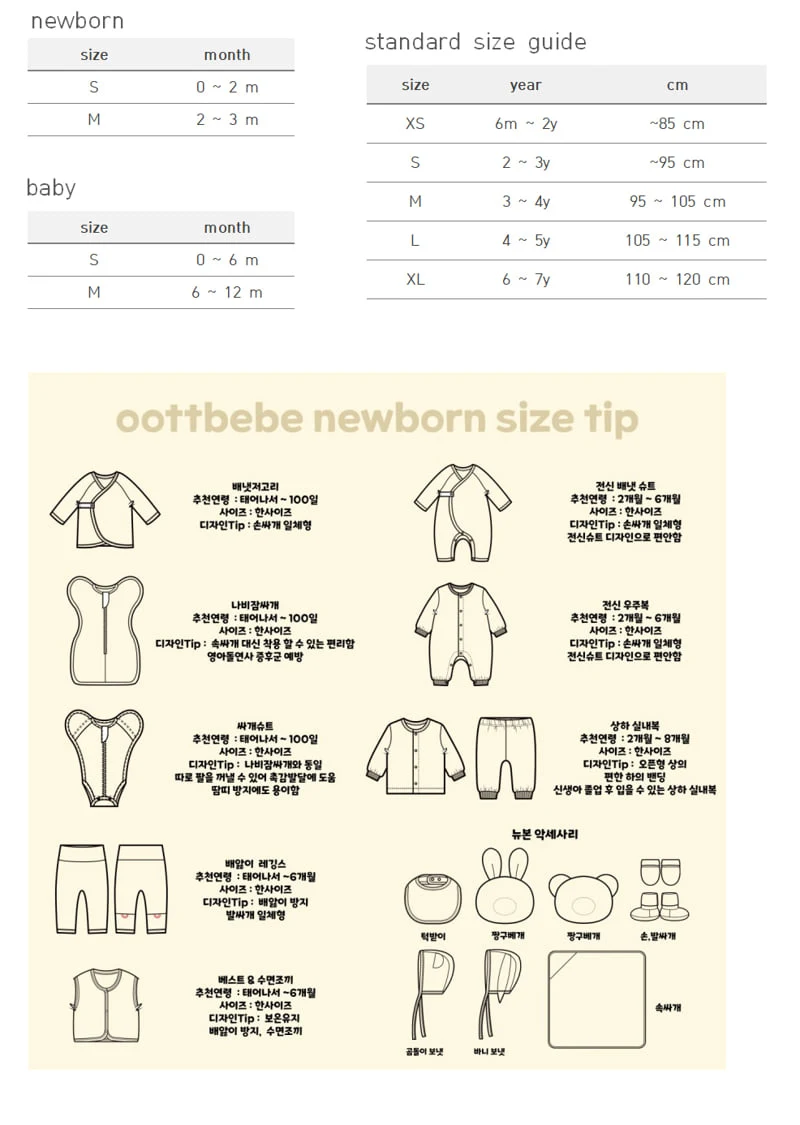 Oott Bebe - Korean Baby Fashion - #babyootd - Block Bear Bodysuit Set - 2