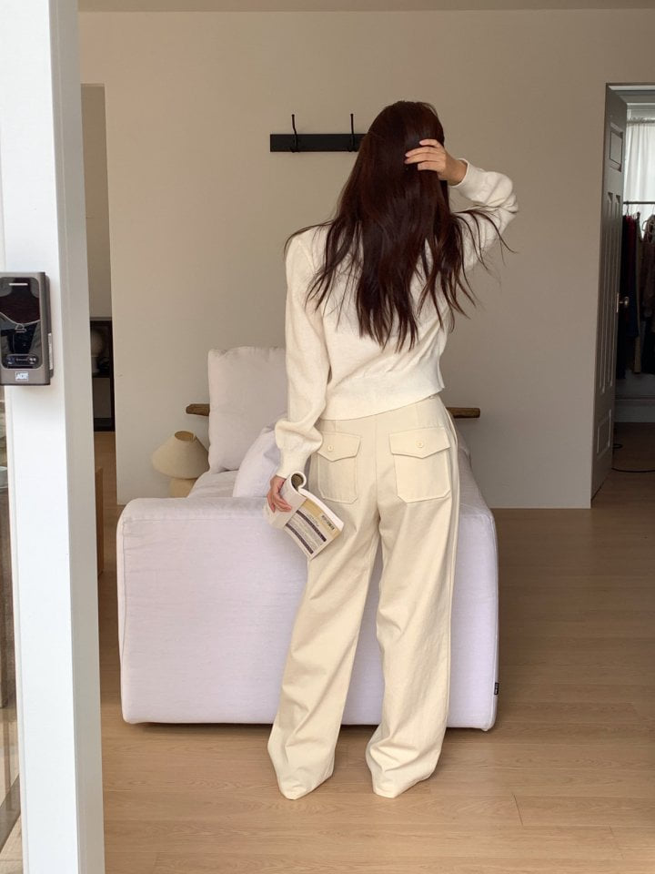 Osense - Korean Women Fashion - #restrostyle - Day Pocket Pants