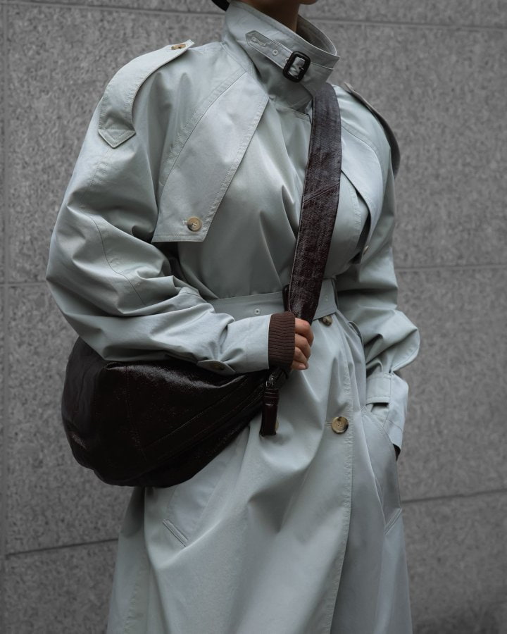 Paper Moon - Korean Women Fashion - #momslook - Classic Oversized Vintage Trench Coat - 9