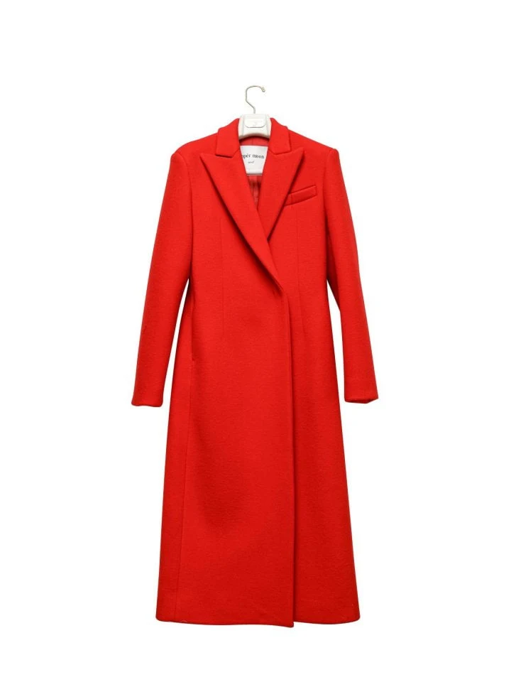 Paper Moon - Korean Women Fashion - #womensfashion - Virgin Lapell Maxi Coat - 4