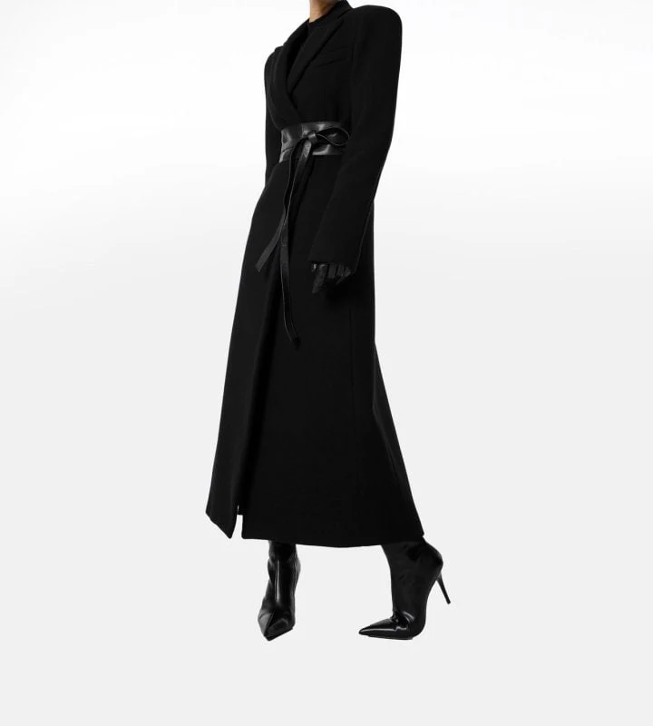 Paper Moon - Korean Women Fashion - #womensfashion - Virgin Lapell Maxi Coat