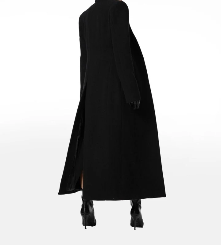 Paper Moon - Korean Women Fashion - #womensfashion - Virgin Lapell Maxi Coat - 5