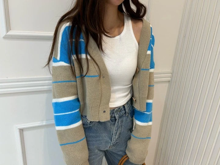 Pearls room - Korean Women Fashion - #womensfashion - Jamie Cardigan - 3