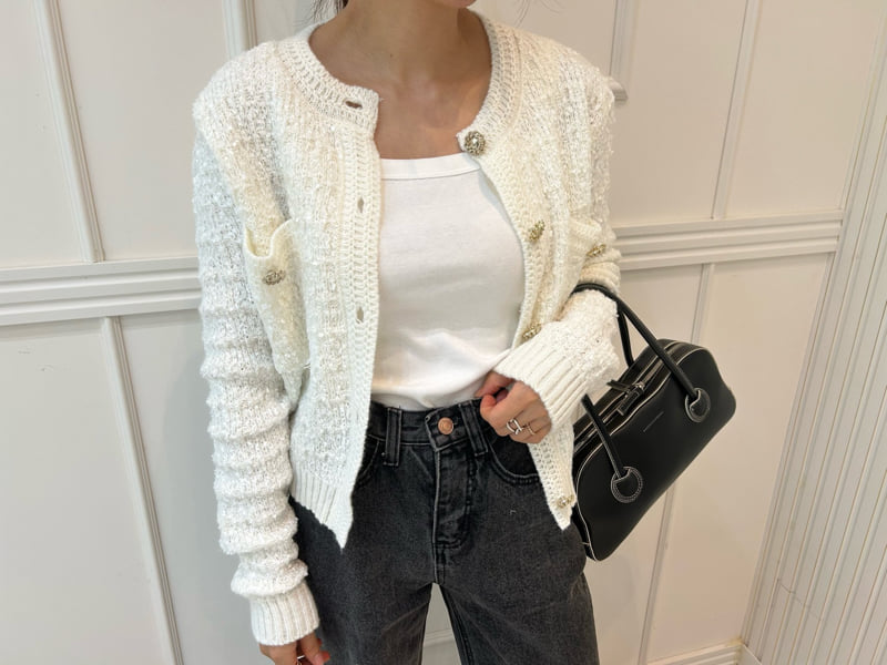 Pearls room - Korean Women Fashion - #womensfashion - Misha Cardigan - 10