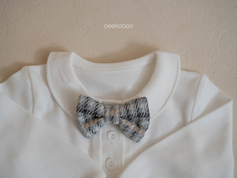 Peekaboo - Korean Baby Fashion - #babyclothing - Sherlock Ribbon Tie - 4