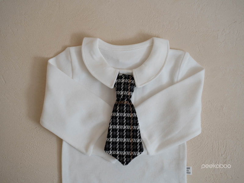 Peekaboo - Korean Baby Fashion - #babygirlfashion - Sherlock Neck Tie - 5