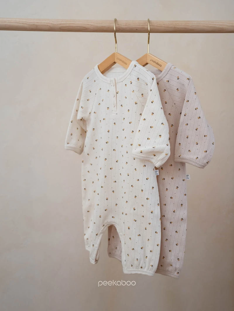 Peekaboo - Korean Baby Fashion - #babygirlfashion - Moss Bodysuit - 2