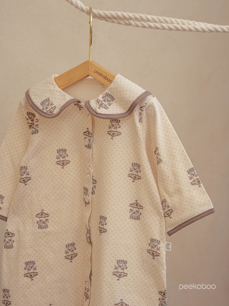 Peekaboo - Korean Baby Fashion - #smilingbaby - Orgel Baby Bodysuit - 3