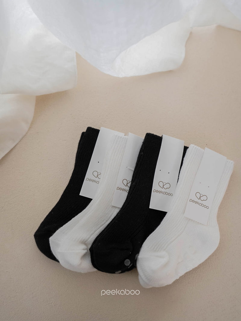 Peekaboo - Korean Children Fashion - #childofig - Mood Socks (set of 4) - 9