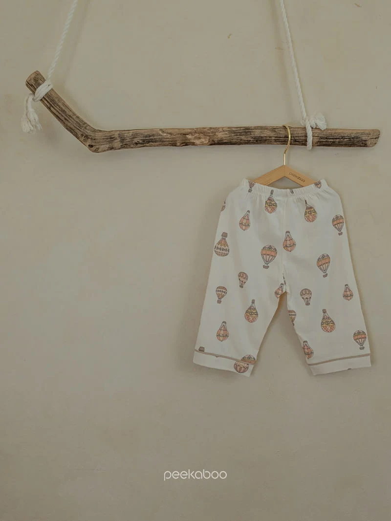 Peekaboo - Korean Children Fashion - #littlefashionista - Hot Air Balloon Pajamas - 5