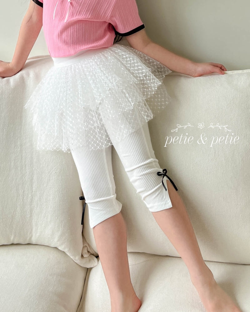 Petit & Petit - Korean Children Fashion - #magicofchildhood - Ribbon Leggings - 11