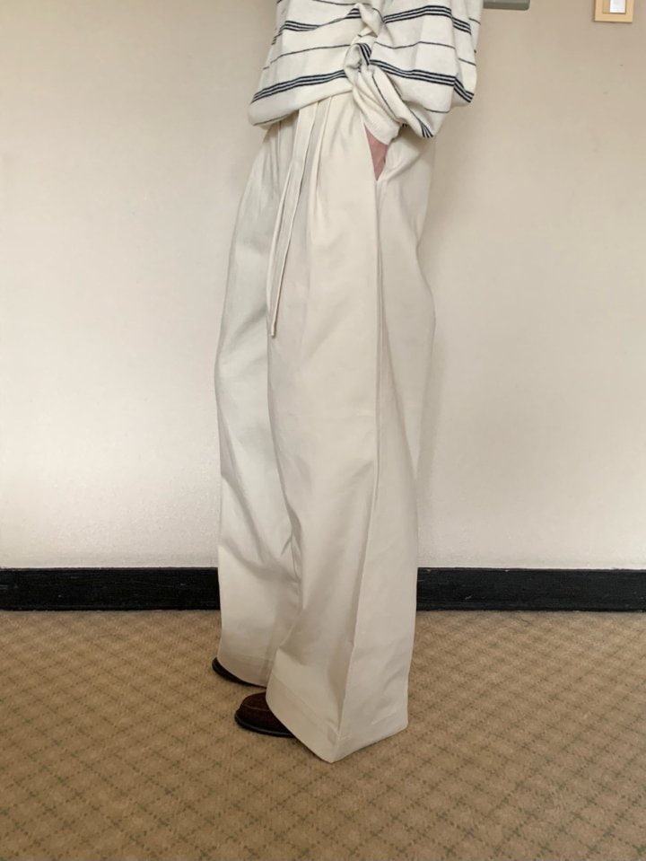 Pomelo - Korean Women Fashion - #momslook - Ian Belt Pants - 6