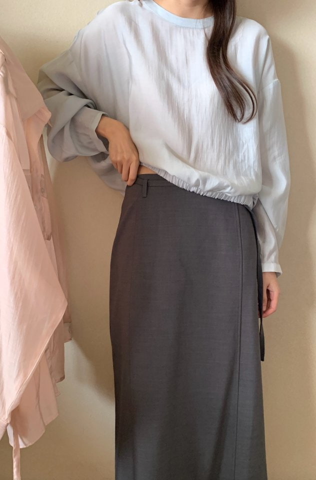 Pomelo - Korean Women Fashion - #vintageinspired - Eddie Slit Skirt - 8