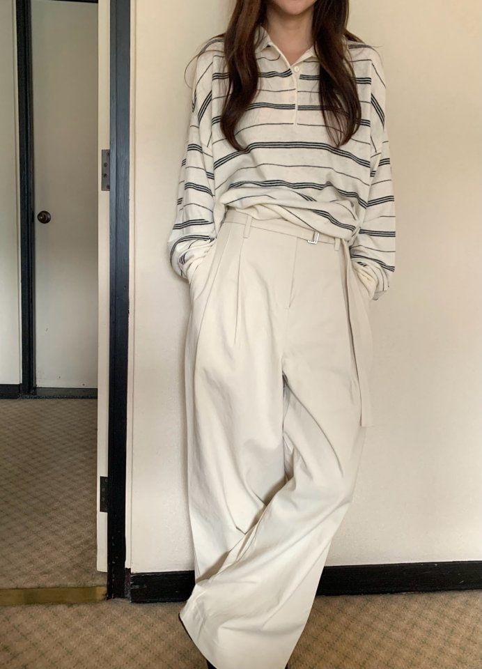 Pomelo - Korean Women Fashion - #womensfashion - Ian Belt Pants