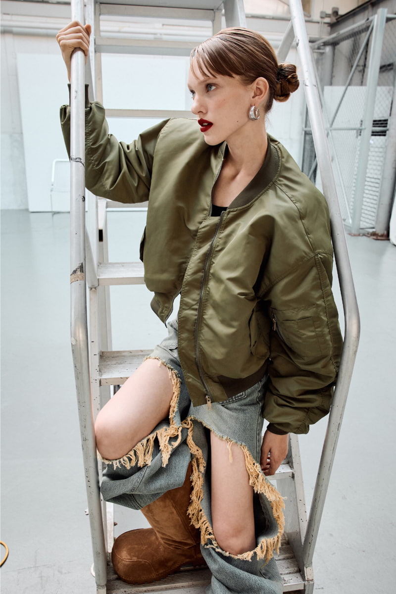 Project Wave - Korean Women Fashion - #momslook - Tin Back Vintage Denim Pants - 8