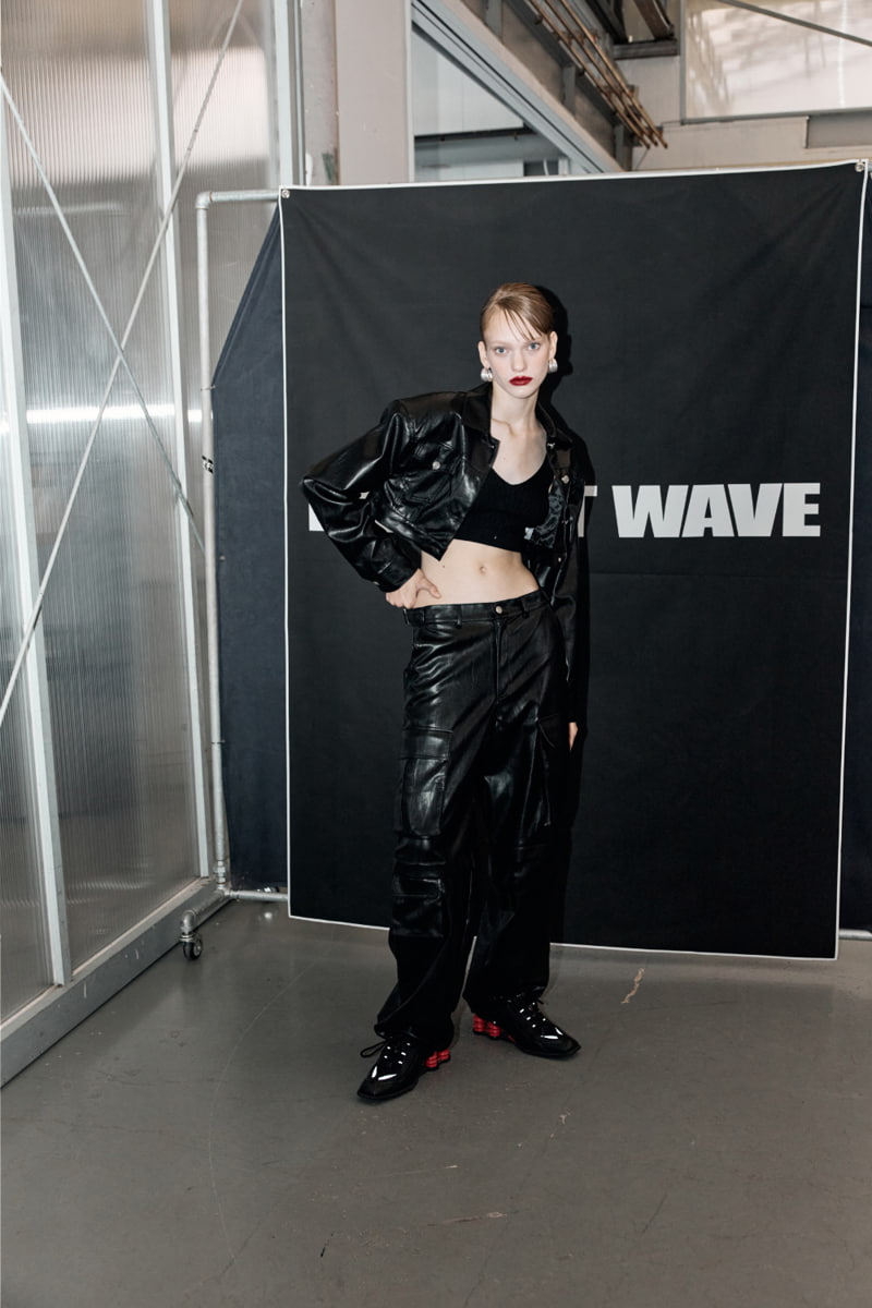 Project Wave - Korean Women Fashion - #momslook - Leather Multi Pocket Pants