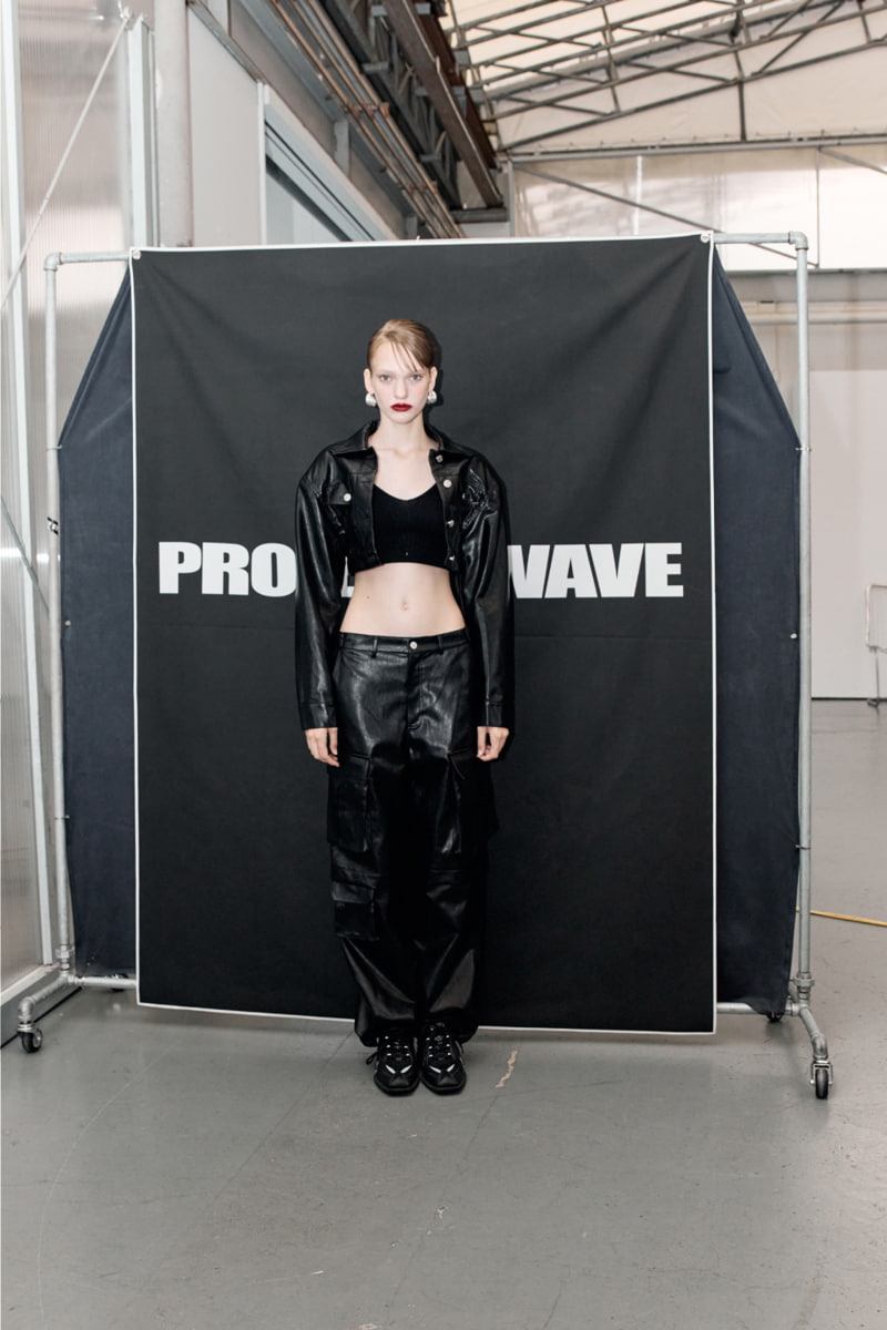 Project Wave - Korean Women Fashion - #momslook - Leather Multi Pocket Pants - 2