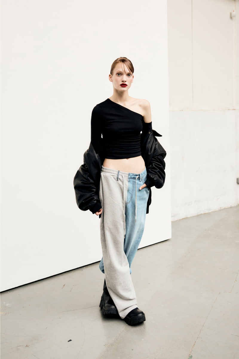 Project Wave - Korean Women Fashion - #momslook - Half Denim Pants - 5