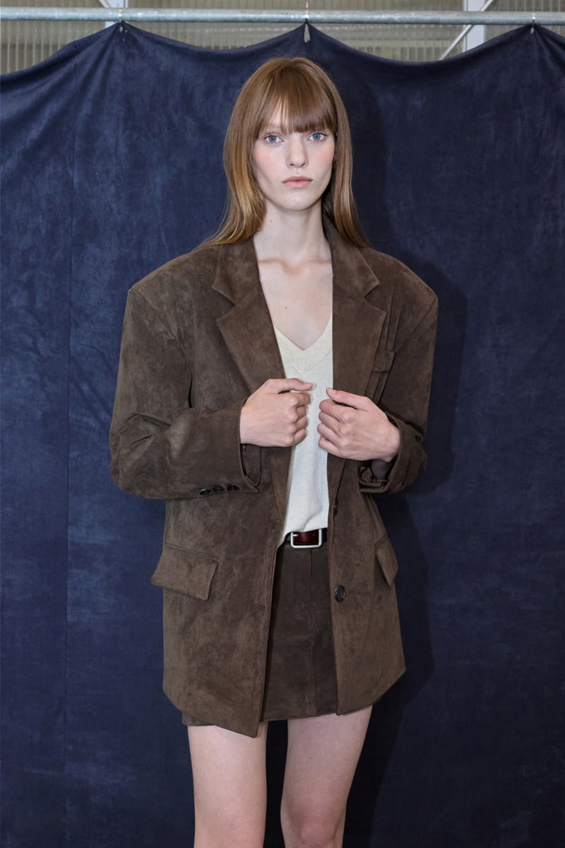 Project Wave - Korean Women Fashion - #thelittlethings - Suede Dying Jacket - 8