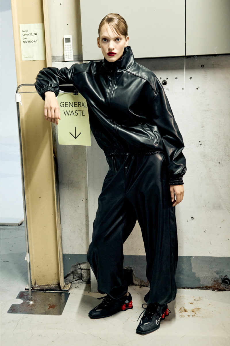 Project Wave - Korean Women Fashion - #womensfashion - Line Leather Pants - 5