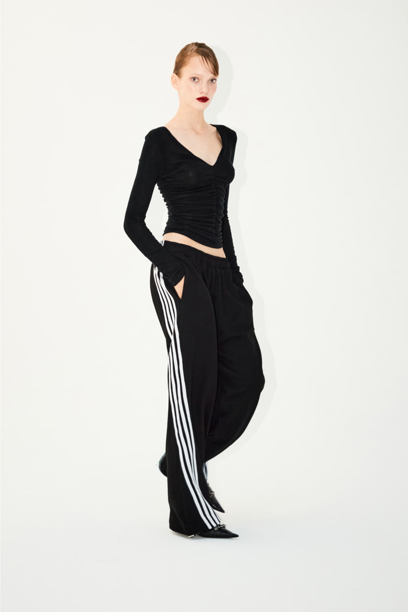 Project Wave - Korean Women Fashion - #womensfashion - Track Lussel Sweat Pants